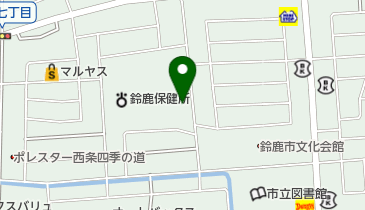 鈴鹿市医師会の地図画像