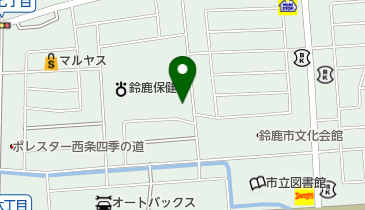 鈴鹿歯科医師会の地図画像