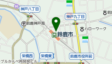 新日本婦人の会鈴鹿支部の地図画像