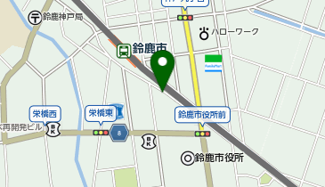 中勢コンタクトの地図画像
