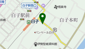 白銀屋辻呉服店の地図画像