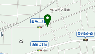 鈴鹿アスレチックセンターの地図画像