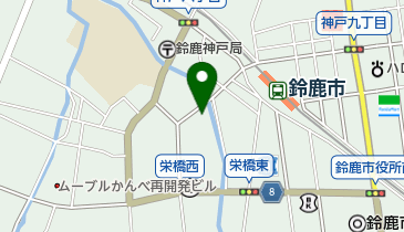 西川生花店 本店の地図画像