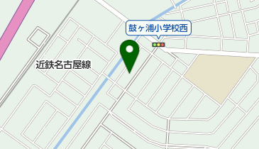 五島整骨院の地図画像