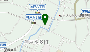 服部接骨院の地図画像