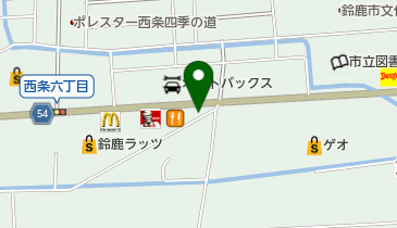 アパマンショップ鈴鹿店の地図画像