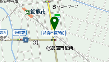 朝日生命保険相互会社鈴鹿営業所の地図画像