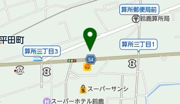 明治安田生命 鈴鹿北営業所の地図画像