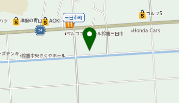 マージャンハウスくまの地図画像