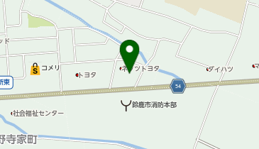 メガネ赤札堂鈴鹿店の地図画像
