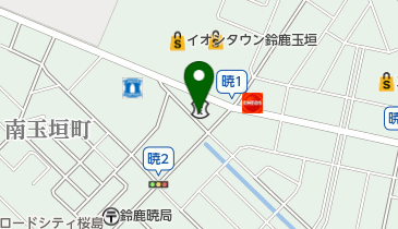 坂本理容室の地図画像