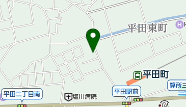 ドド理容の地図画像