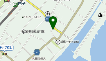 鈴鹿市役所 公民館 白子公民館の地図画像