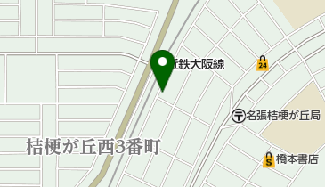 竹島珠算簿記学校の地図画像