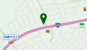 クリーニングやまうち 桔梗が丘店の地図画像