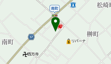 岡田皮膚科の地図画像