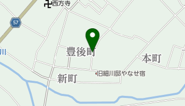 新町温泉の地図画像