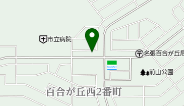 散髪屋安藤の地図画像