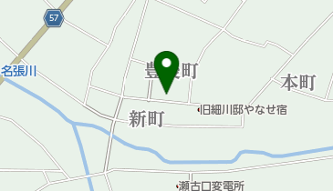 レコードショップおおくぼの地図画像