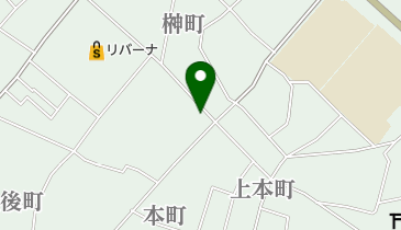 ダイハン本店の地図画像