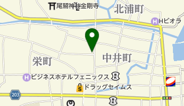 三船電機の地図画像