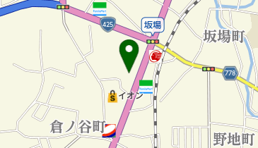 奥村モータースの地図画像