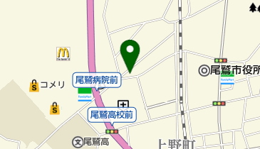 川口美容院の地図画像