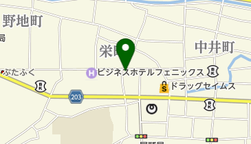 ダイヤ美容室の地図画像