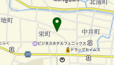 ナル美容院の地図画像