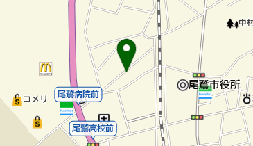 クロ洋服店の地図画像