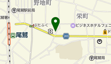 おわせ・ビジネスホテルの地図画像