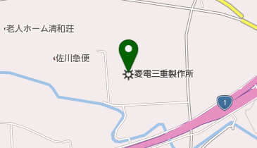 株式会社菱電三重製作所の地図画像