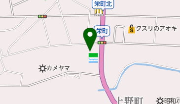 岸牛乳店の地図画像