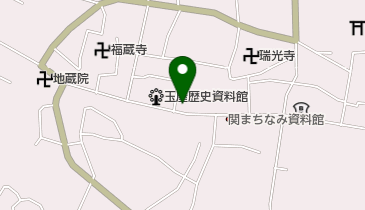 まつい呉服店の地図画像