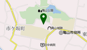 亀山神社の地図画像