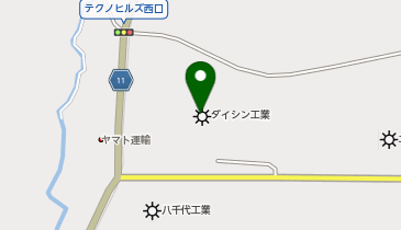 ダイシン工業株式会社鈴鹿工場の地図画像