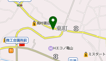 亀山スポーツの地図画像