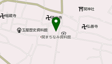 北川理容店の地図画像