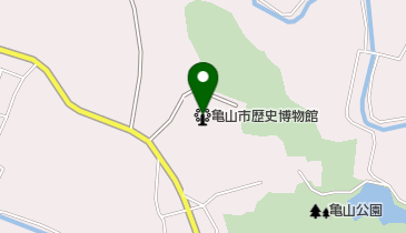 亀山市役所 歴史博物館の地図画像