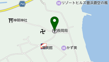 中辰商店の地図画像