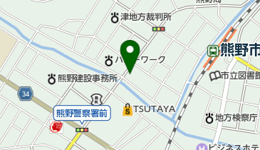 三和ドライクリーニング店の地図画像
