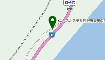 奥地自動車の地図画像