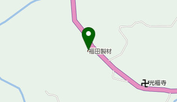 有限会社福田製材の地図画像