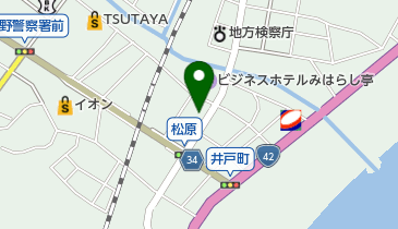 トギヤ電気の地図画像