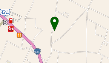 坪井庭園の地図画像