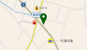 美容室ティアラの地図画像