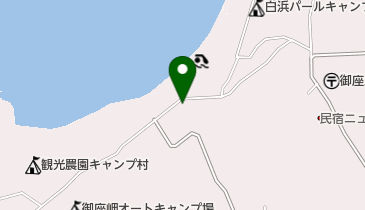 美浜キャンプ場の地図画像