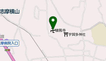 棲鳳寺の地図画像
