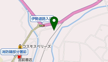 メリー美容室の地図画像
