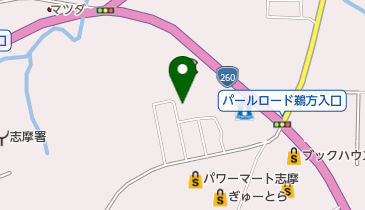 アベカットサロンの地図画像